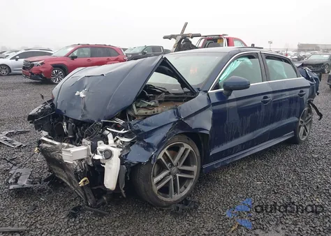 2017 Audi A3 2.0T Premium z USA, uszkodzony, nr VIN WAUJ8GFF4H1079502